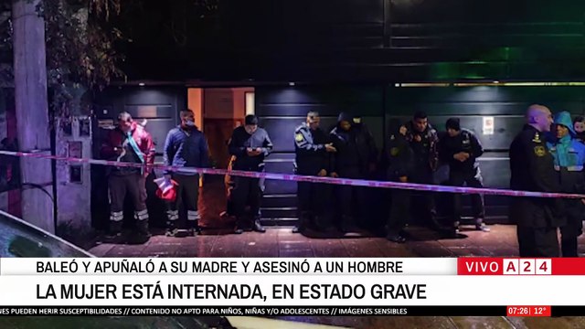 Lanús: un joven apuñaló y baleó a su madre, mató a un hombre y fue detenido tras intentar huir