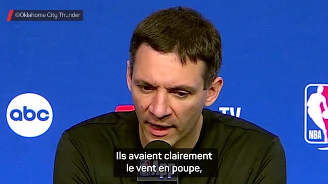 OKC - Daigneault : "On n'a pas baissé les bras"