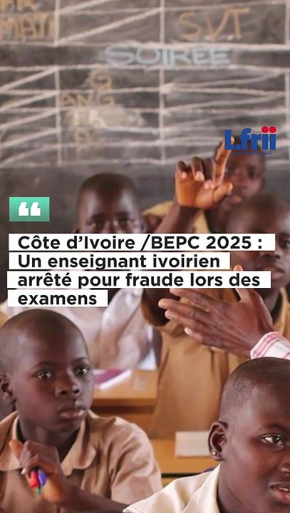 Cote d'Ivoire BEPC 2025 : un prof vendait les corrigés sur whatsApp