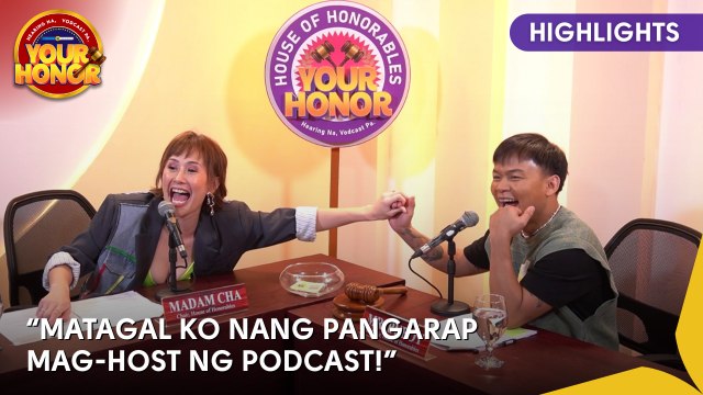 Your Honor: Chariz Solomon, natupad ang PODCAST DREAM kasama si Buboy Villar!