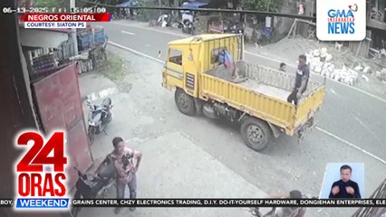 Rider, nasawi matapos makasagasa ng aso at mabangga ng bus sa Negros Oriental | 24 Oras Weekend