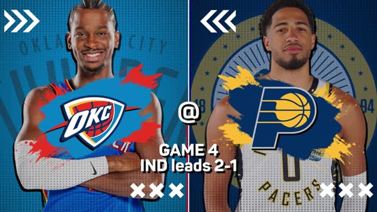 Thunder rally to beat Pacers in Game 4 of NBA Finals