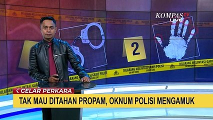 Viral Video Oknum Polisi di Halmahera Selatan Ngamuk saat Ditahan, Akui Sulit Temui Anak-Istri