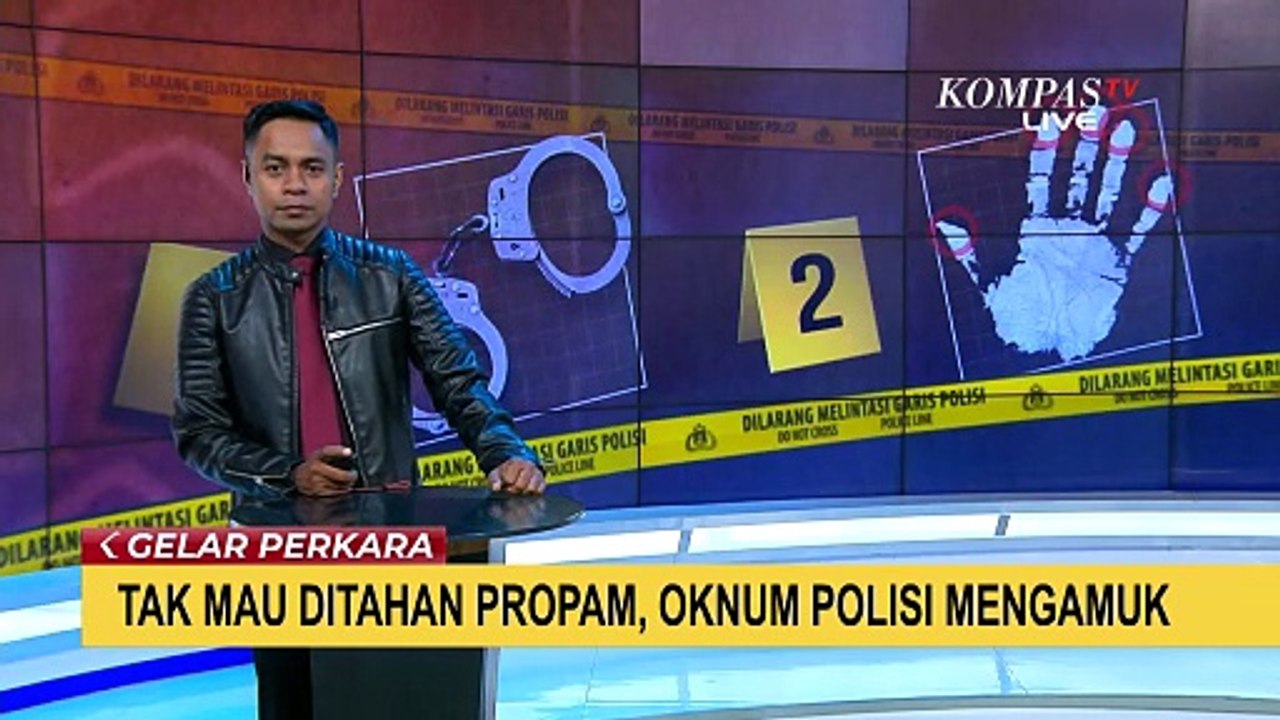 Viral Video Oknum Polisi di Halmahera Selatan Ngamuk saat Ditahan, Akui Sulit Temui Anak-Istri
