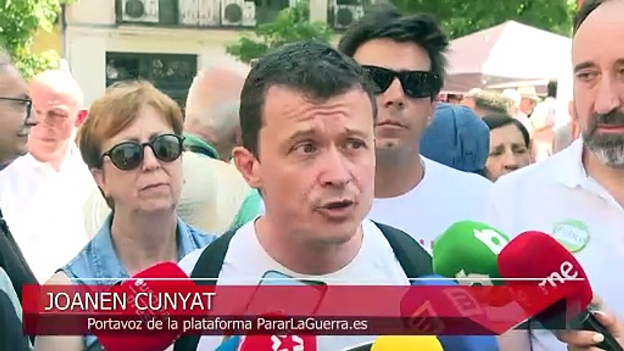 Cientos de personas se manifiestan en Madrid para pedir "el fin del genocidio" en Gaza