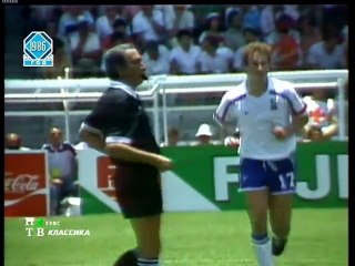 1986 FIFA World cup - France v. USSR
