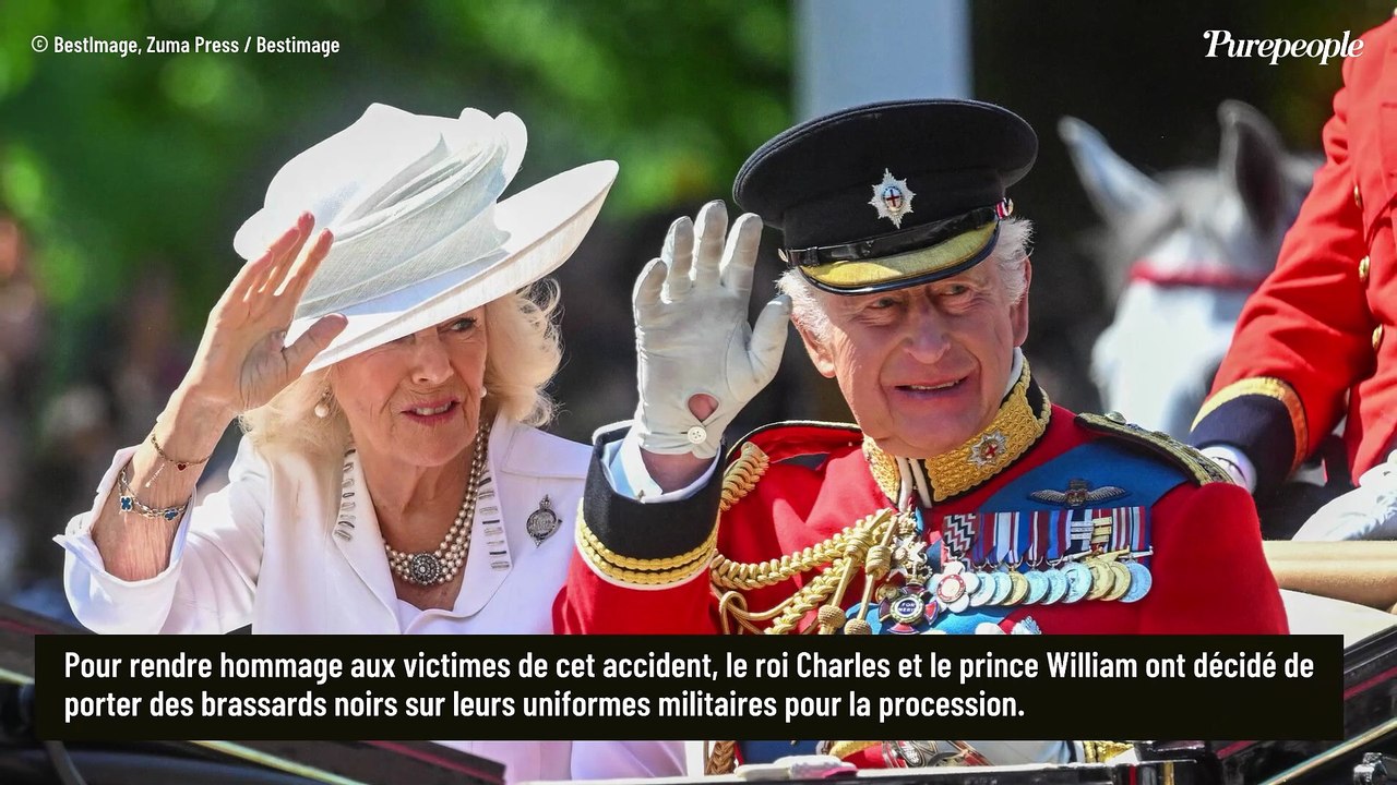 Tout ne s'est pas passé comme prévu, un événement a changé la cérémonie Trooping The Colour
