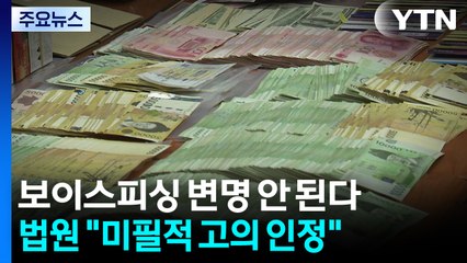 보이스피싱 "몰랐다" 변명 안 된다..."미필적 고의" / YTN