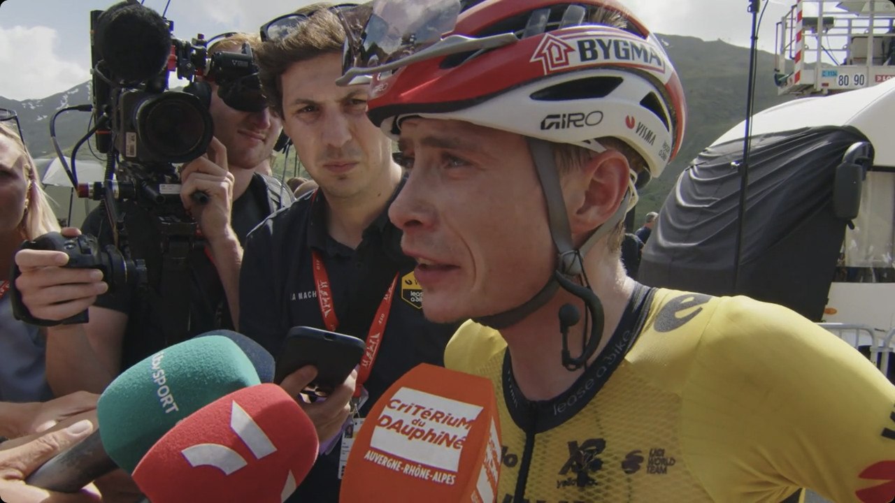 Cycling - Critérium du Dauphiné 2025 - Jonas Vingegaard : "I could be happy... but Tadej Pogacar was better"