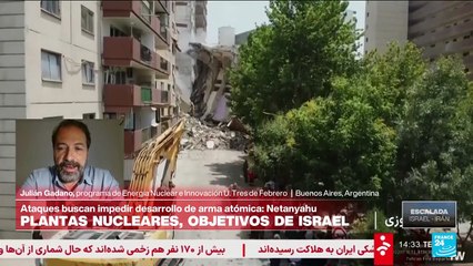 Julián Gadano: "Sin el apoyo explícito de EE. UU. Israel no puede destruir la planta de Natanz"