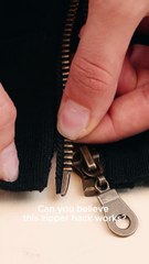 Zipper hack that actually works