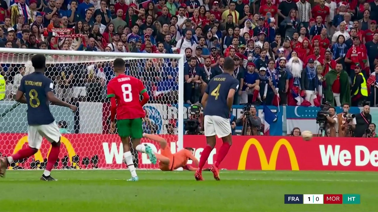 France vs Morocco – 2022 World Cup Semi-final (Second Half)