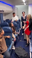 Rich woman learns a lesson in the airplane!.hd