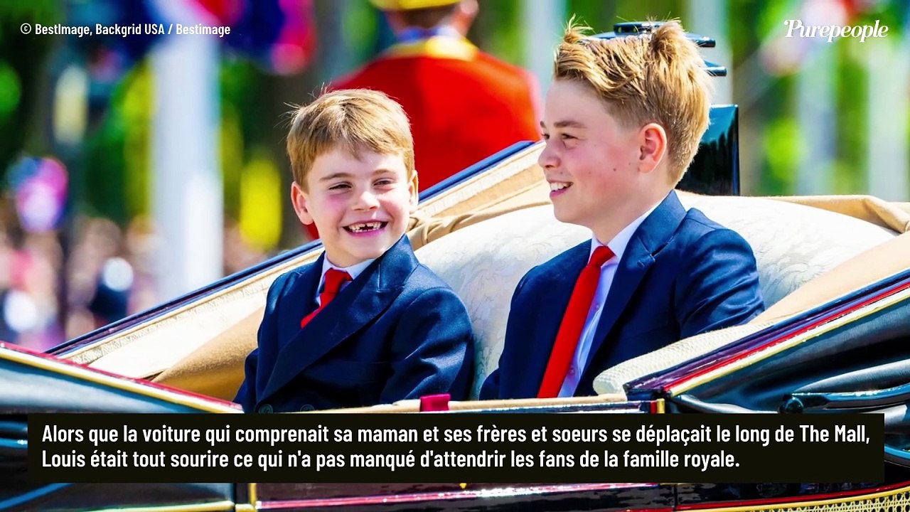 Louis de Galles exquis à Trooping The Colour : ses petites dents et son imitation de Charles régalent l'assemblée