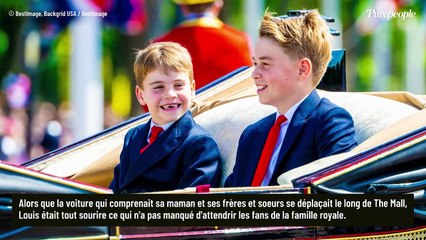 Louis de Galles exquis à Trooping The Colour : ses petites dents et son imitation de Charles régalent l'assemblée