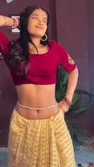 Reshma Nair hot Saree's video sexy India-kerala girl