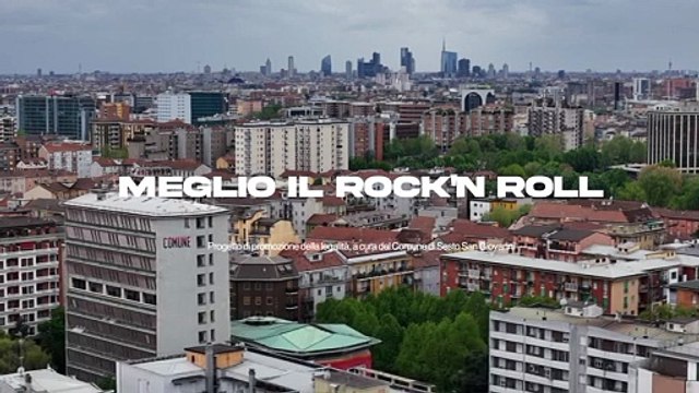 Sesto San Giovanni diventa un set per il video della canzone anti-droga