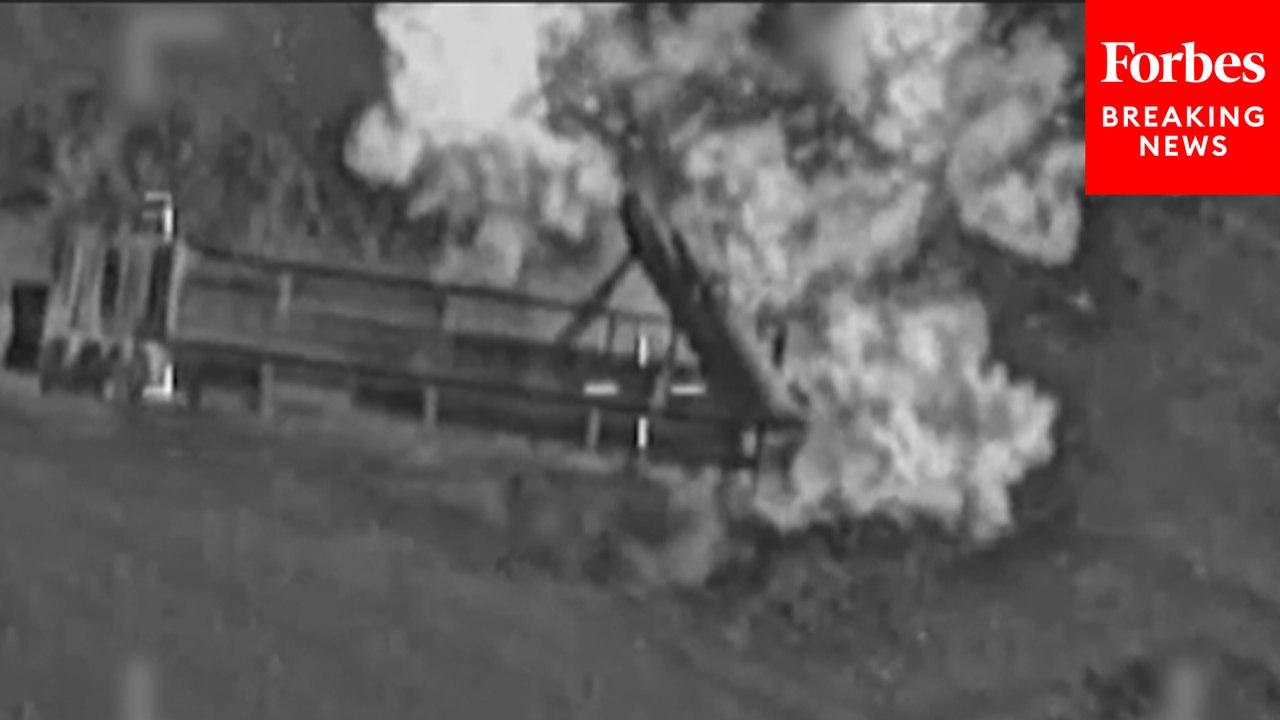 JUST IN: IDF Releases Footage Of Strikes Against Iranian Military Sites