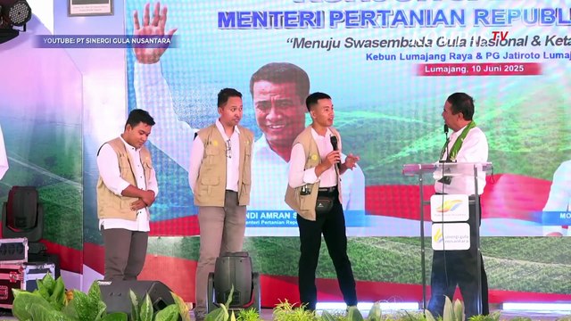 Momen Mentan Amran Beri Kuis ke Pemuda: Beri Hadiah Setengah Gaji Menteri