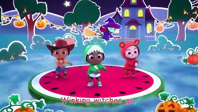 Halloween Song Dance_ _ Dance Party _ CoComelon Nursery Rhymes _ Kids Songs(480P)