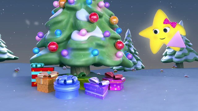 Learn the Shapes Under the Christmas Tree _ Baby Educational Cartoons _ Learn with Twinkle(480P)(720P_HD)