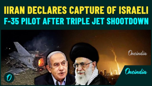 Iran’s BIG WIN Against Israel? 3 Israeli F-35s Shot Down, Pilot Captured Alive in Western Iran?
