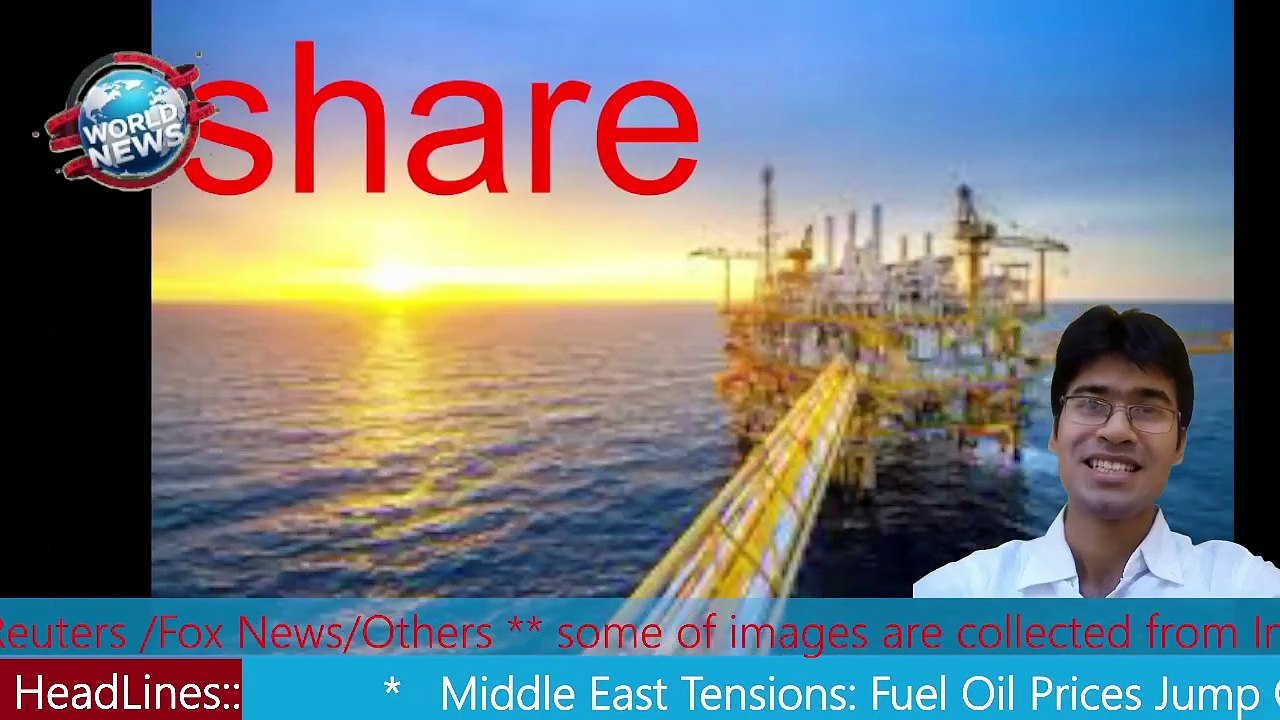 Middle East Tensions Fuel Oil Prices Jump Over 9%  MHM NEWS