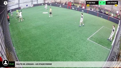 Faute de Jordan - Us Stade Pierre