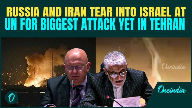 Russia, Iran BLAST Israel at UN| Putin Sides with Iran, Trump with Israel — Hypocrisy Exposed?
