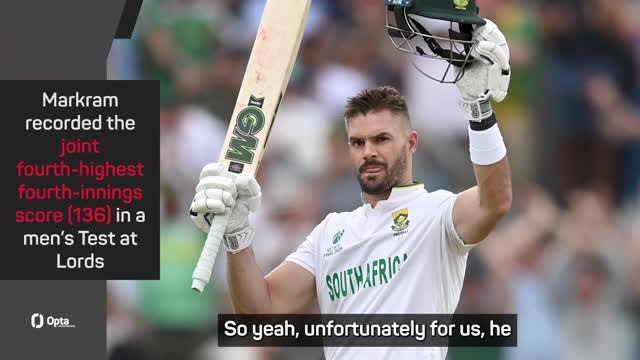 'He made it look easy' - Cummins praises Markram as South Africa clinch WTC