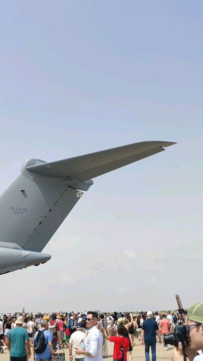 A400M en San Javier en el #Aire25.