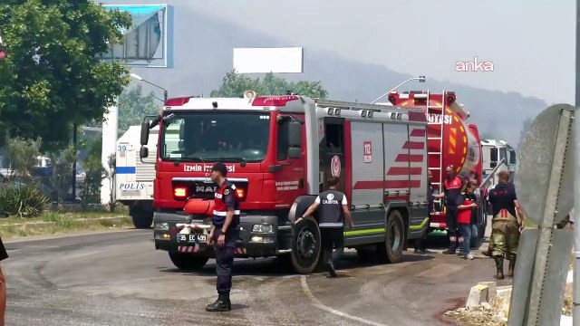 Foça’daki orman yangını kontrol altına alındı