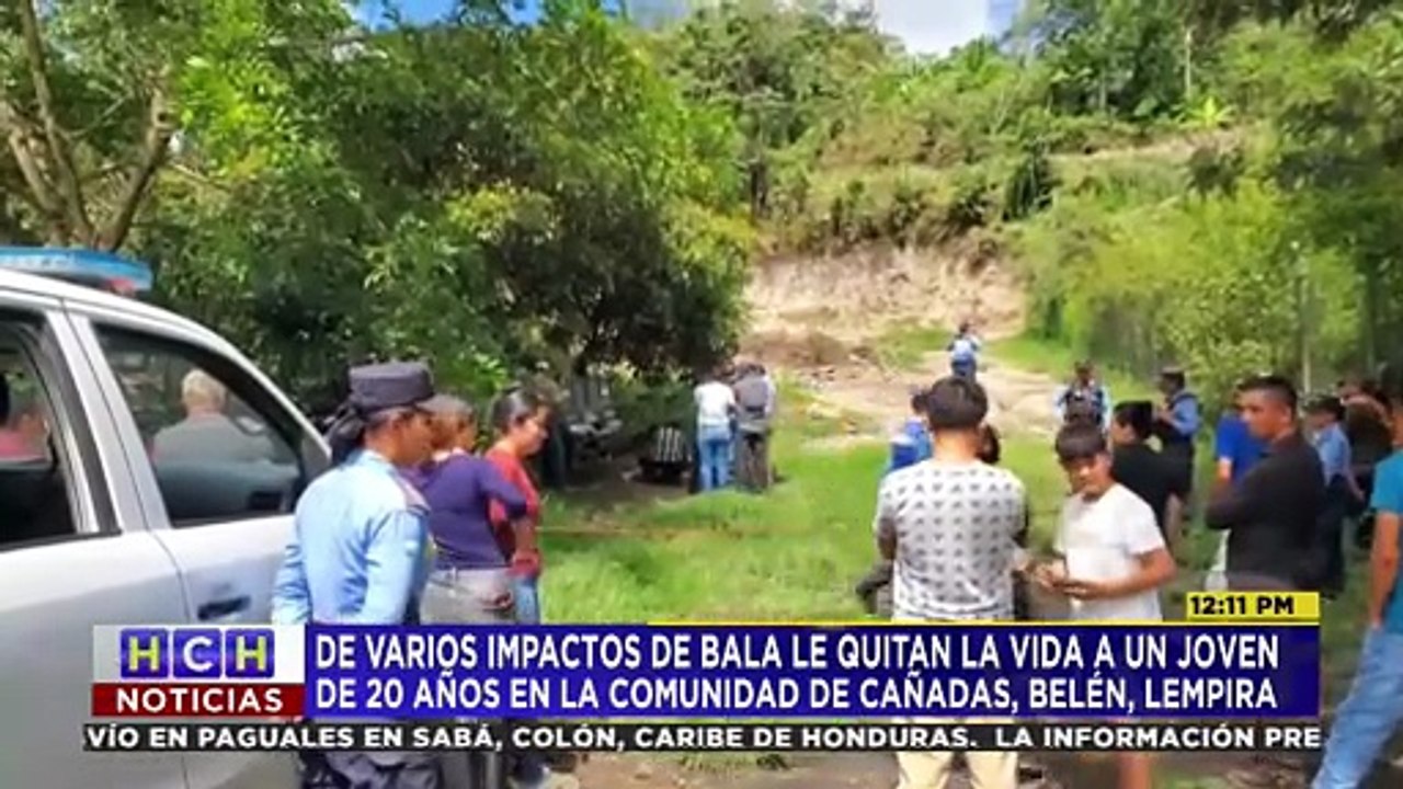 De varios disparos le quitan la vida a un joven en Lempira