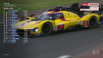 Bataille entre Ferrari et Porsche en tête - 24 Heures du Mans