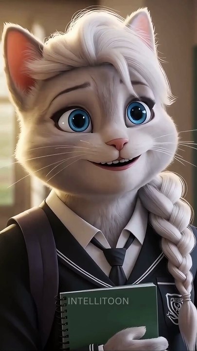 the world of turns #shorts #kitten #kitty #cat #short #cats #story #catlover #shortsfeed #animation