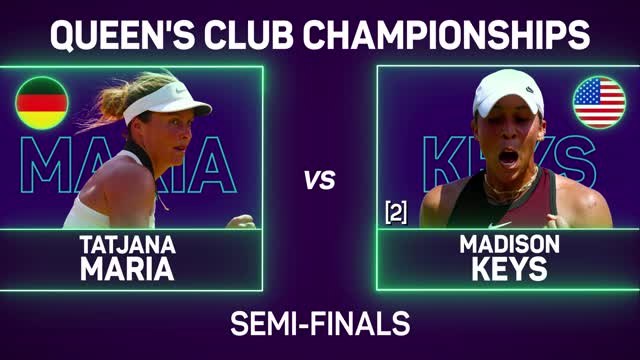 Maria upsets Keys to reach maiden WTA 500
