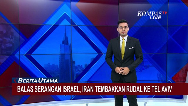 Iran Luncurkan Serangan Balasan ke Israel, Rudal Hantam Langit Yerusalem dan Tel Aviv