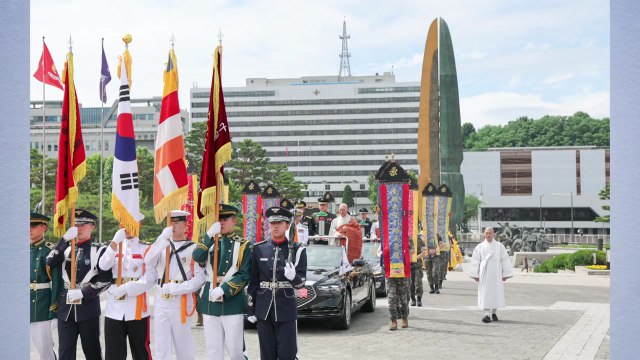 조계종, 호국영령 위령대재 봉행...한반도 평화 기원 / YTN