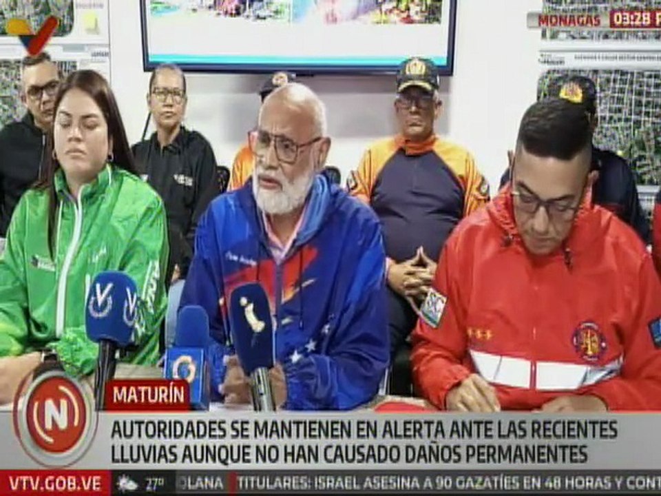 Monagas | Autoridades regionales se mantienen alerta ante afectaciones por recientes lluvias