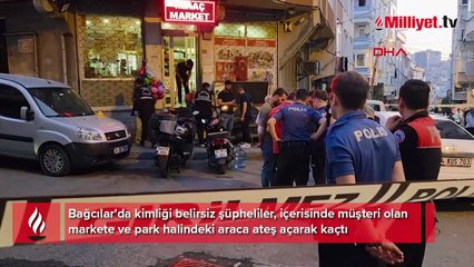 Bağcılar'da silahlı saldırı! Çocuklar son anda kurtuldu