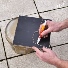 Precise tile cuts hacks! 🛠️✨