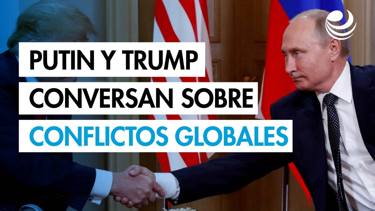 Putin y Trump conversan por teléfono sobre "la peligrosa escalada" en Oriente Medio y Ucrania
