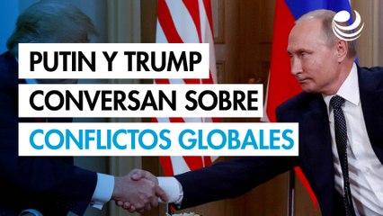 Putin y Trump conversan por teléfono sobre "la peligrosa escalada" en Oriente Medio y Ucrania