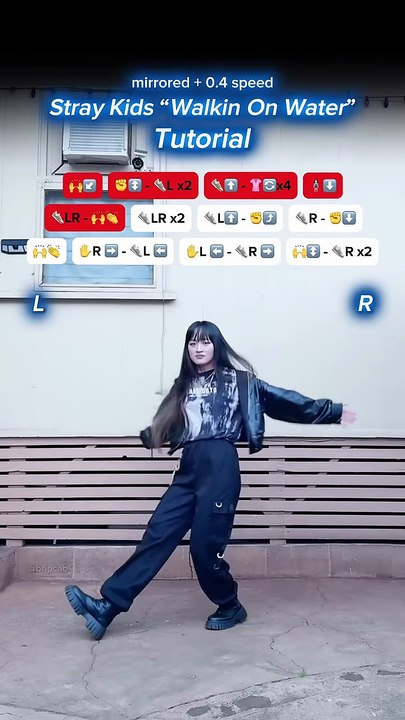 FULL CHORUS TUTORIAL Stray Kids “Walkin On Water” dance 💙 straykids walkinonwater kpopdance