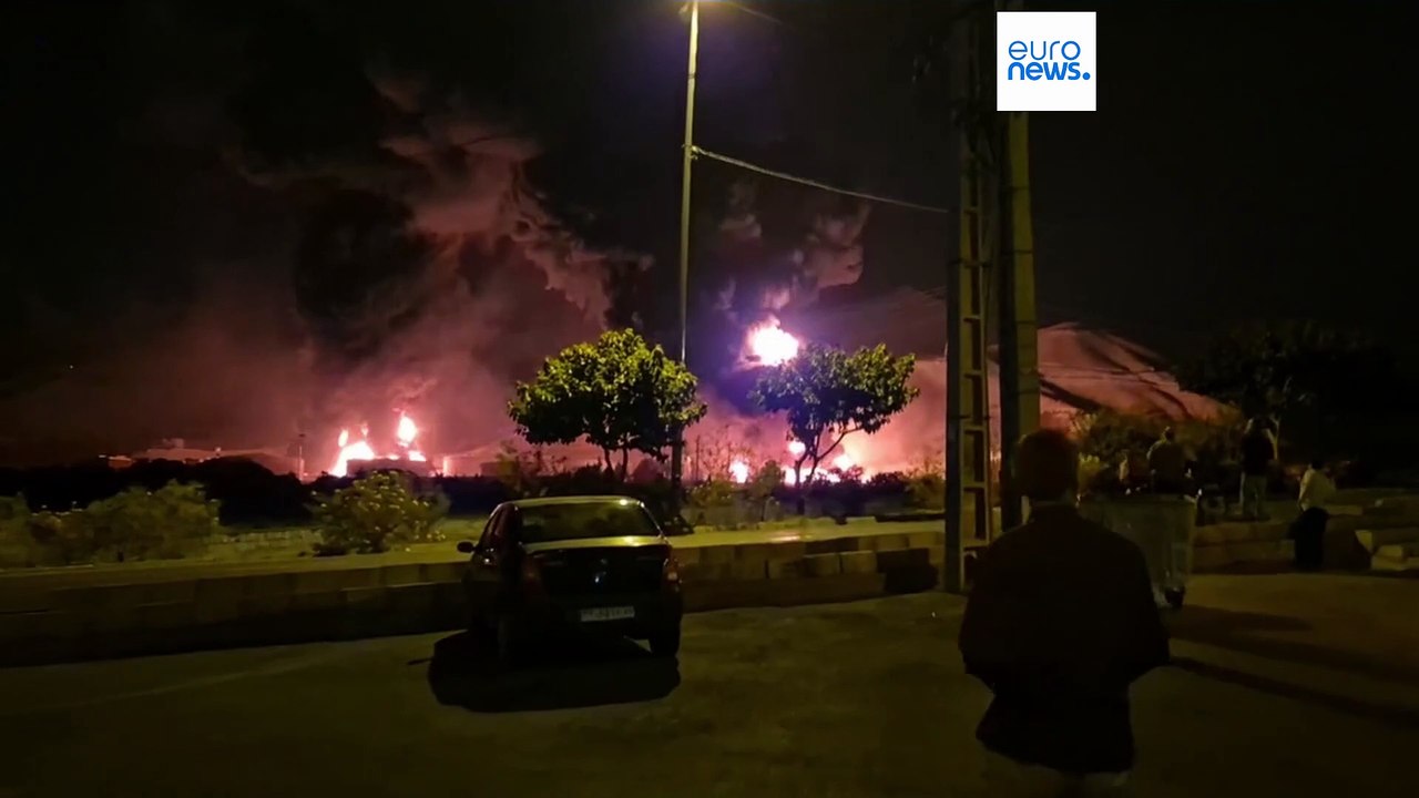 حملات اسرائيل به ایران؛ انبار نفت شهران در تهران هدف حمله هوایی قرار گرفت