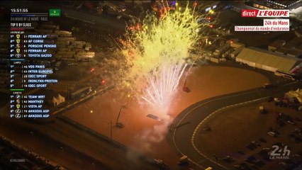 Le spectacle de drones en vidéo - 24 Heures du Mans