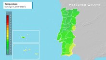 A partir de segunda-feira, dia 16, os termómetros voltarão a subir de forma significativa em Portugal continental