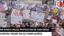 Manifestaciones contra Trump invaden calles, parques y plazas en EU