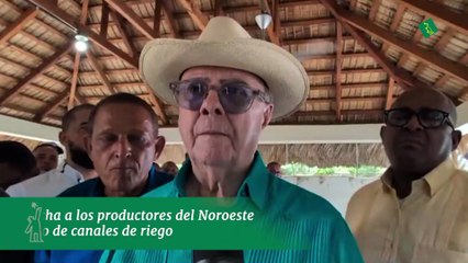 "¡Hay que botar al director del Indrhi!": Hipólito Mejía critica abandono de sistemas de riegos del Noroeste
