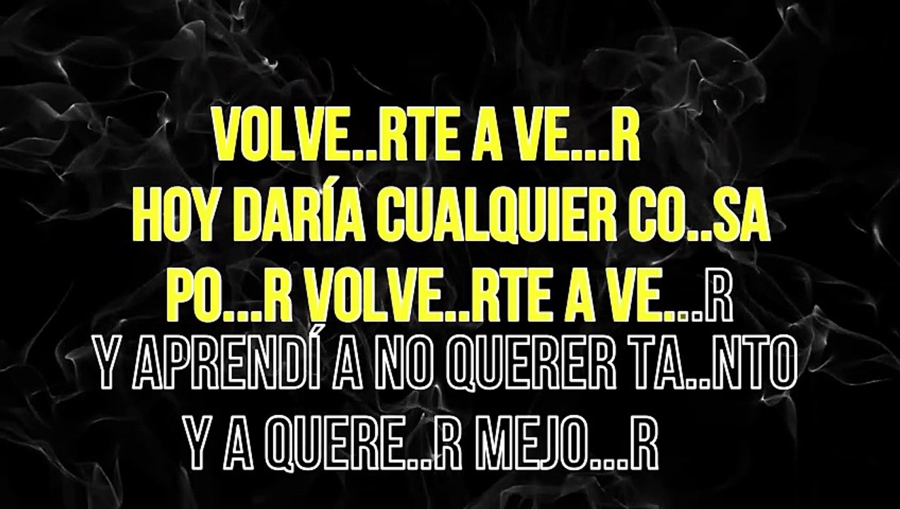 Dyango - Por volverte a ver (KARAOKE)